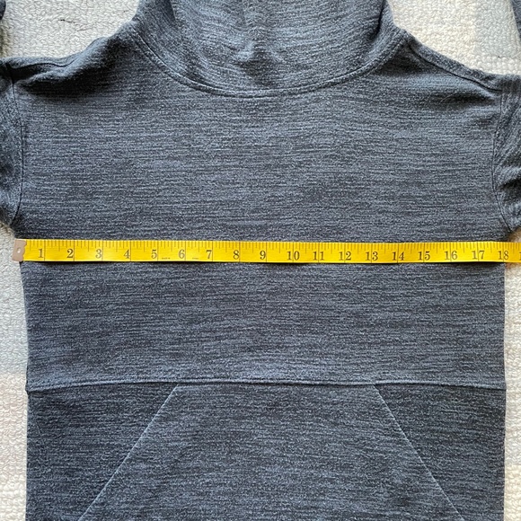 UNTIL 6/20! Roots Cowl Neck Pullover Charcoal Gray - Picture 8 of 10